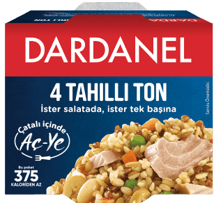 Dardanel Tuna with 4 Grain 185 gr